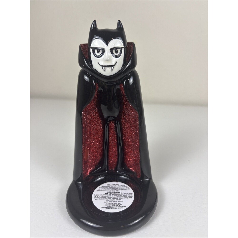 Bath & Body Works Vampire Dracula Candle Holder Tea Light Halloween Hard To Find